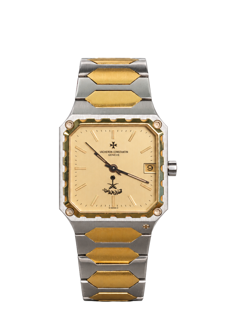 Vacheron Constantin 222 “Square” M#46004 Yellow Gold & Steel Worn
