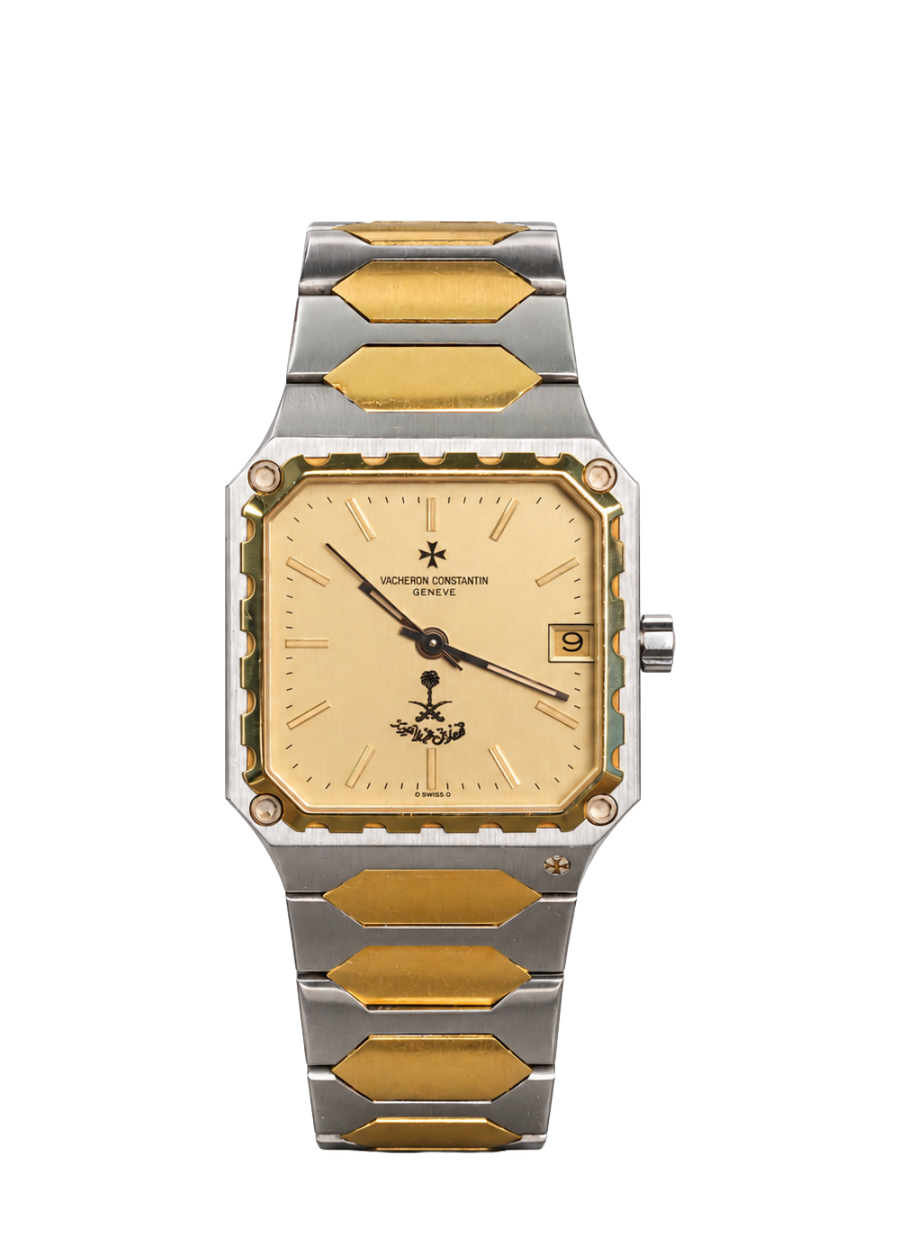 Vacheron Constantin 222 “Square” M#46004 Yellow Gold & Steel Worn