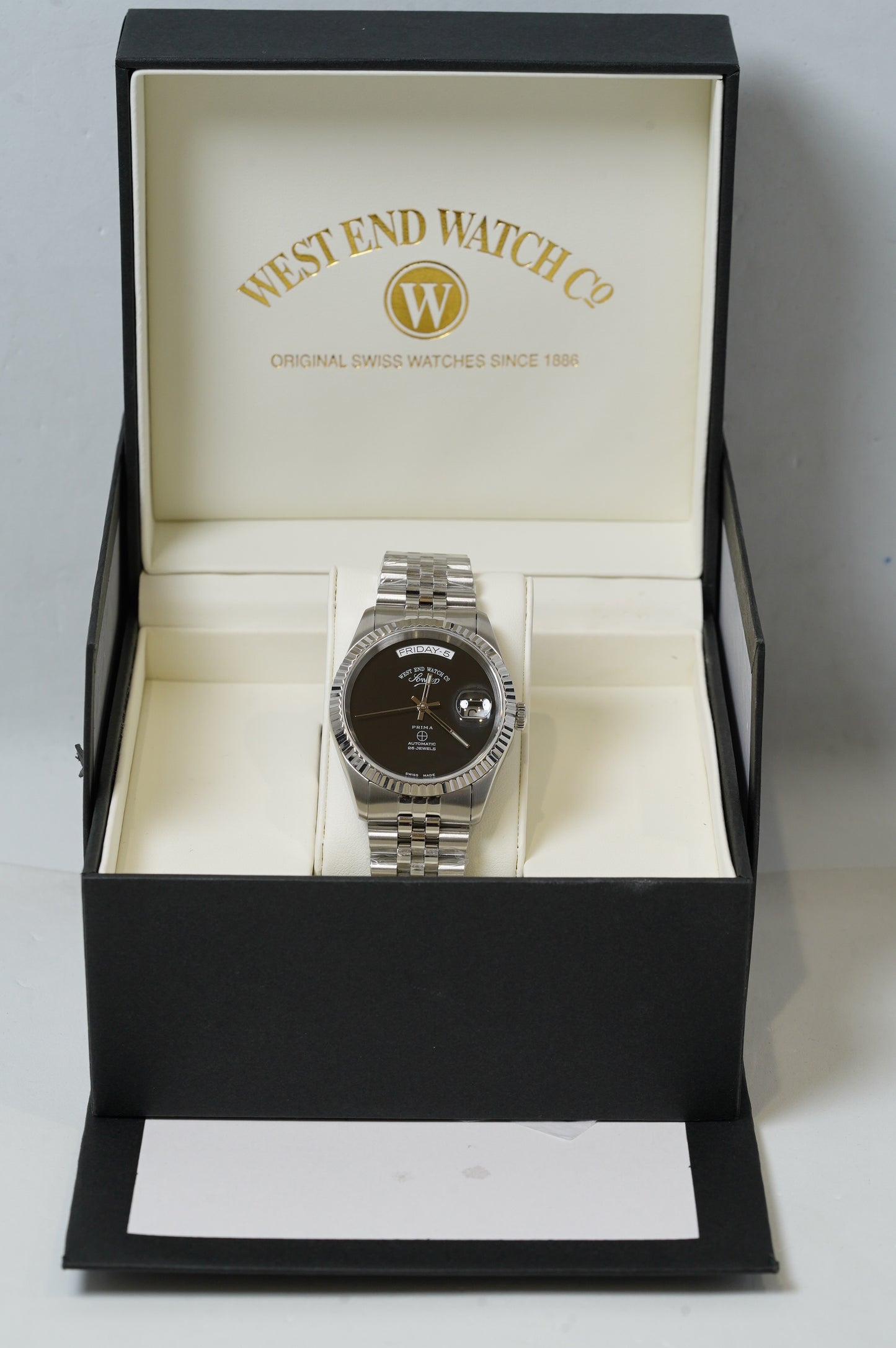 West End Watch Co. Sowar Prima Classic 37mm (6828.10.ONYX)