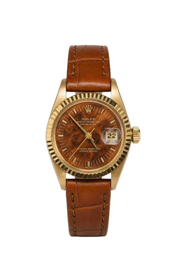 Rolex Datejust 26 Burlwood Dial (6917)