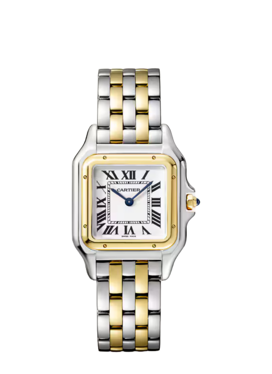 Cartier Panthere Medium Model Yellow Gold & Steel (W2PN0019)