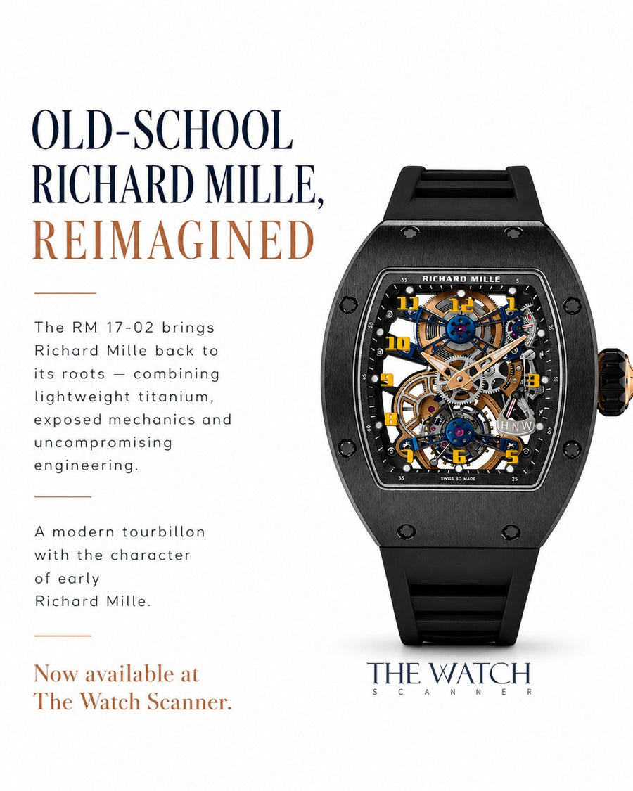 Richard Mille RM 17-02 Titanium: A Modern Tourbillon with Old-School RM Character