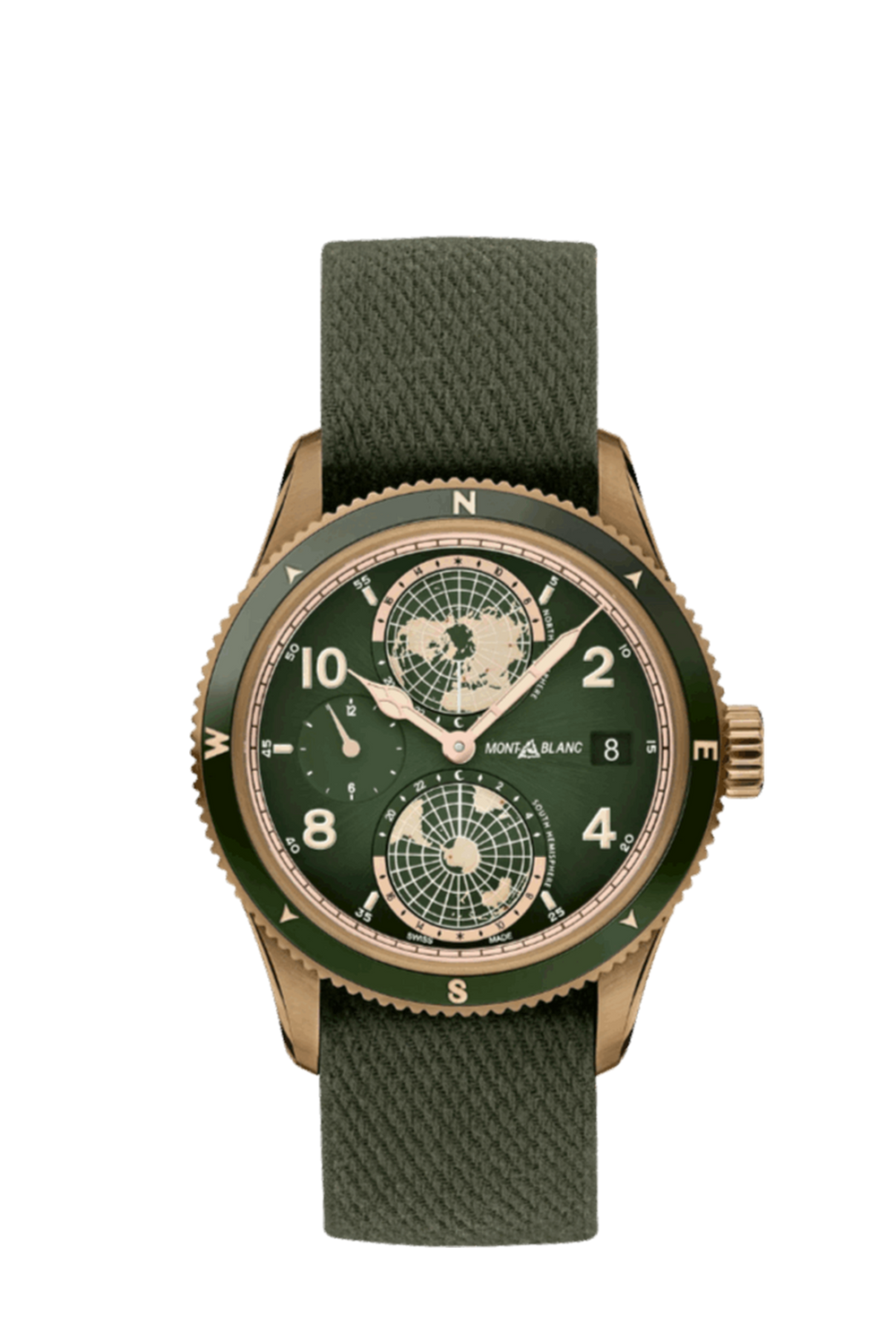 Mont Blanc 1858 Limited Edition Bronze Geosphere (119909)