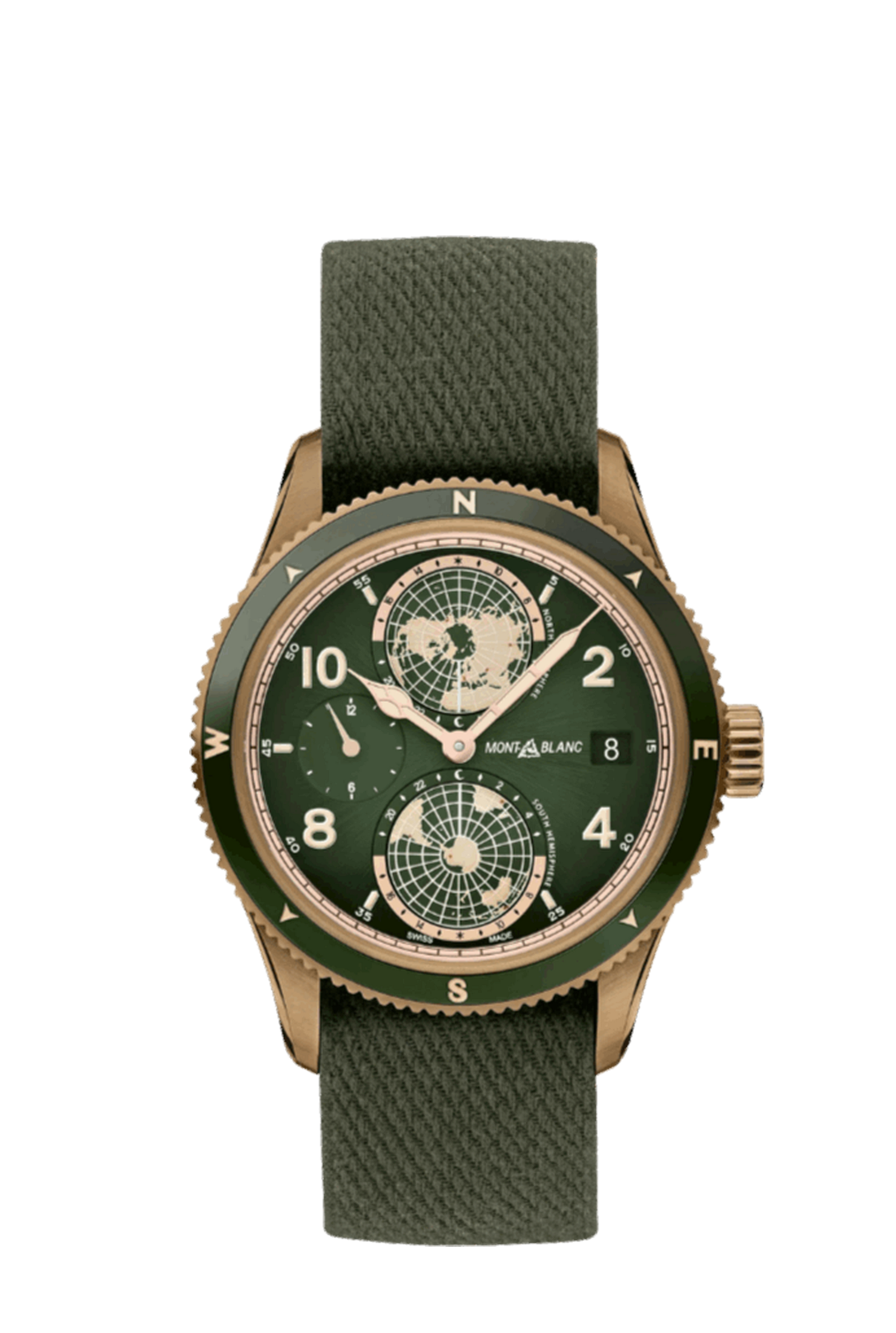 Mont Blanc 1858 Limited Edition Bronze Geosphere (119909)