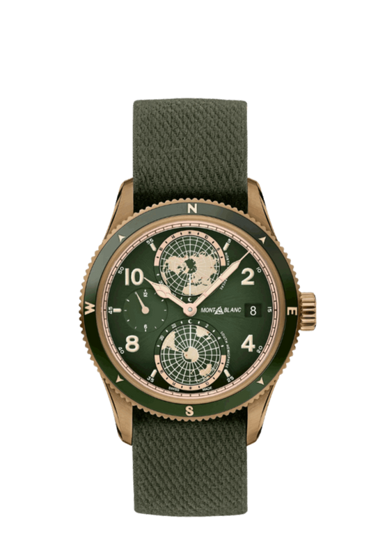 Mont Blanc 1858 Limited Edition Bronze Geosphere (119909)
