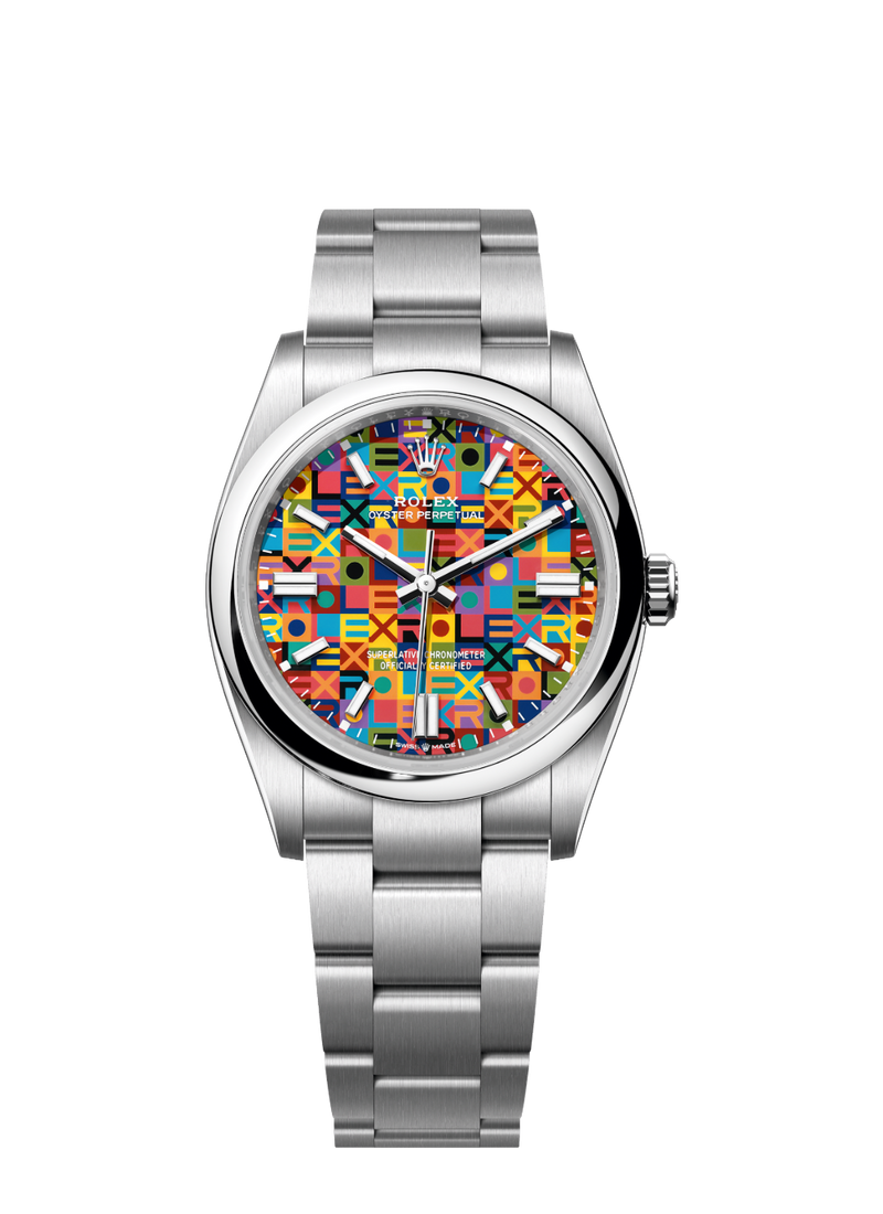 Rolex Oyster Perpetual 36 Jubilee-motif (126000-0016)