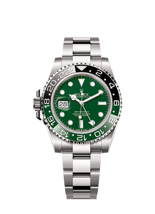 Rolex GMT-Master II - Sprite in White Gold (126729VTNR)