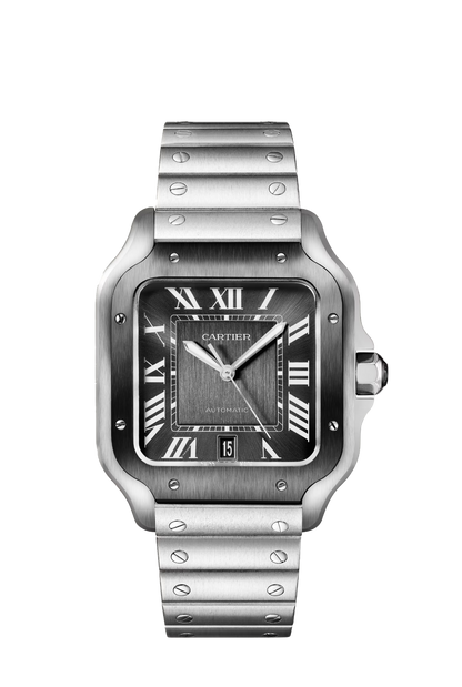 Cartier Santos "Large Model" Steel & ADLC (WSSA0037)
