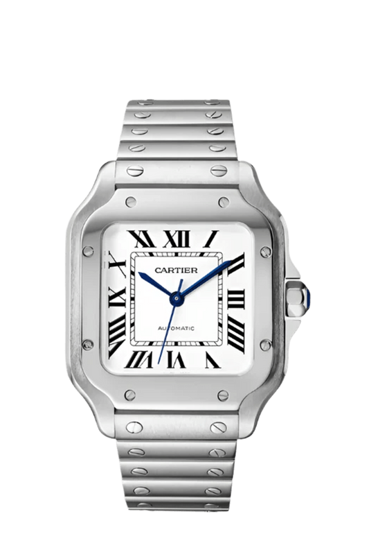 Cartier Santos "Medium Model" White Dial (WSSA0029)