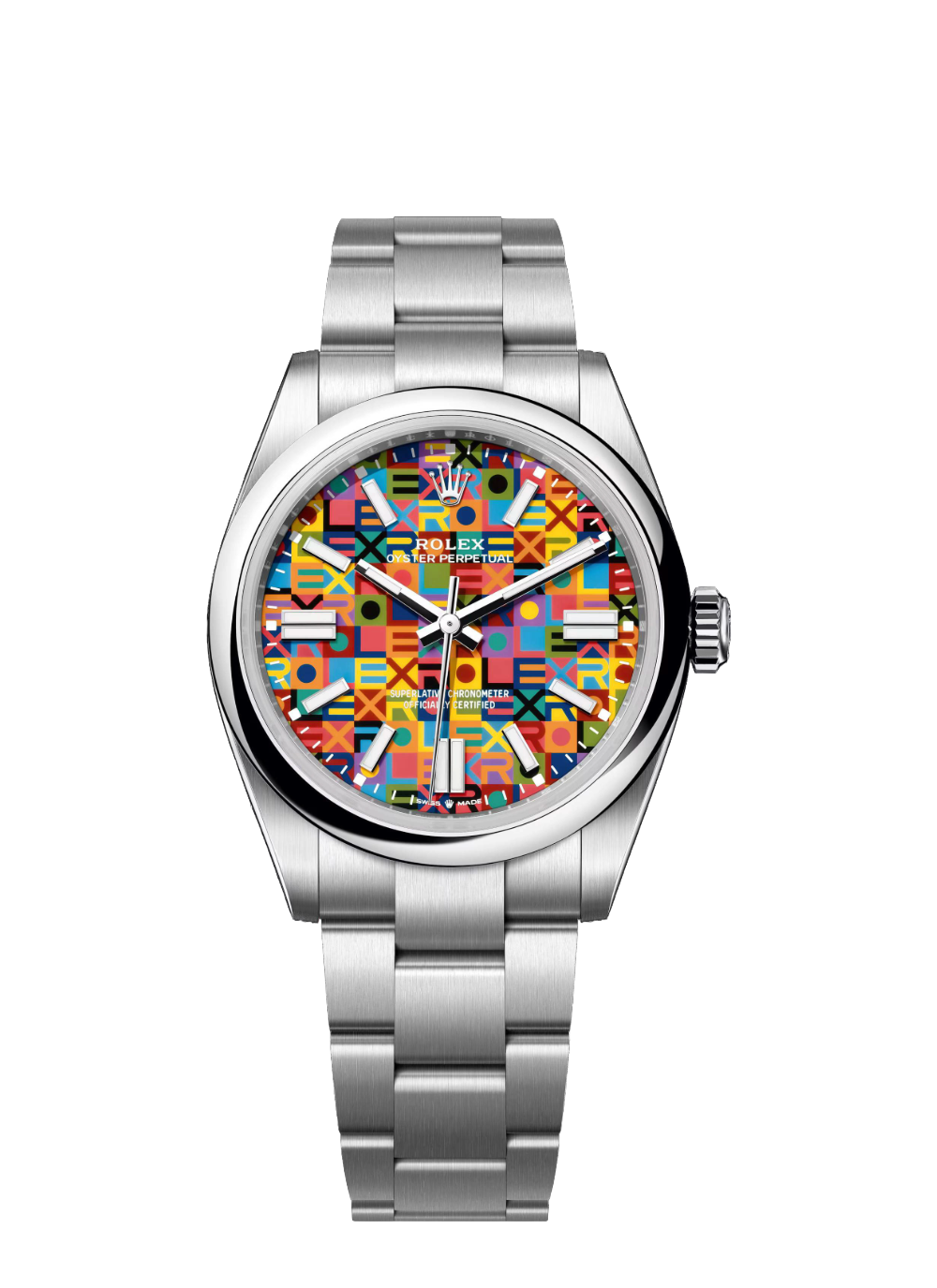 Rolex Oyster Perpetual 41 Jubilee-motif (134300-0010)