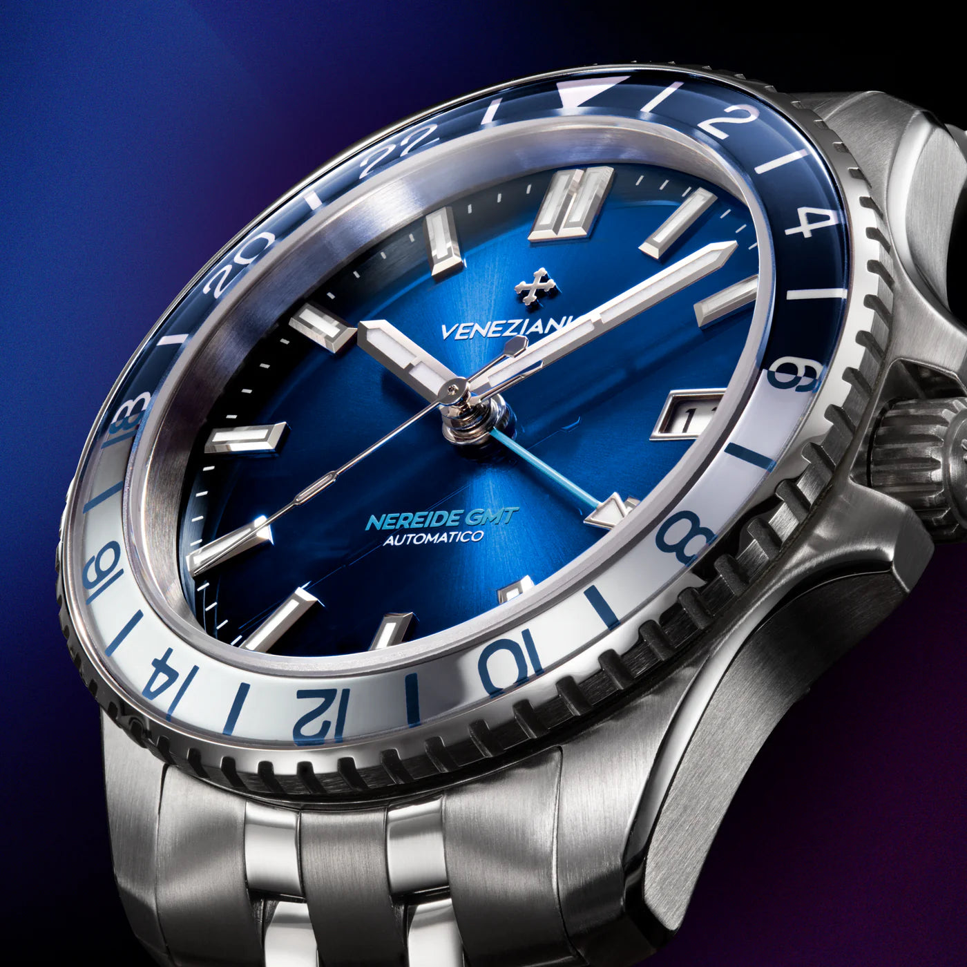 Venezianico Nereide GMT 39 (3521511S)