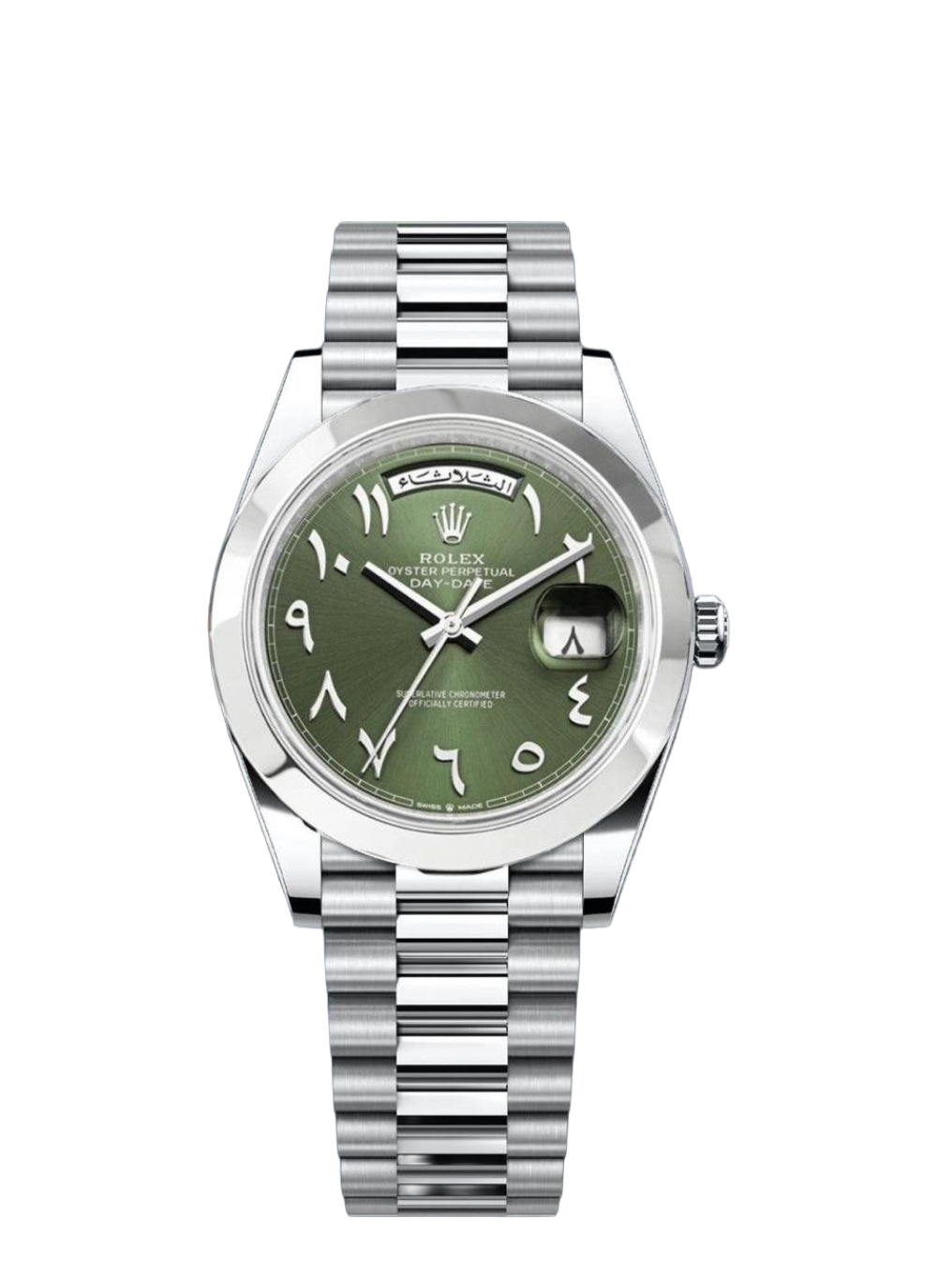 Rolex Day-Date Platinum Arabic (228206)