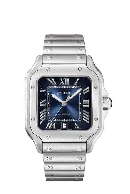 Cartier Santos "Large Model" Blue (WSSA0071)