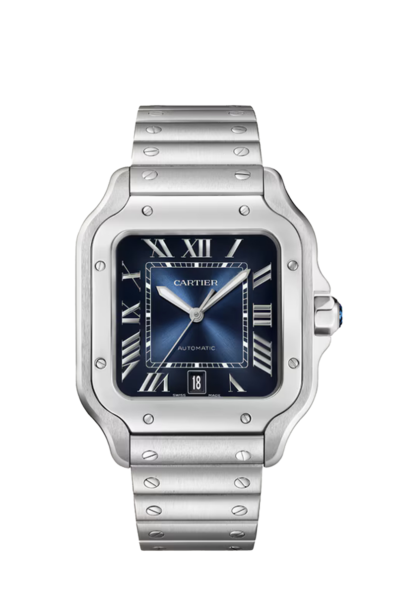 Cartier Santos "Large Model" Blue (WSSA0071)