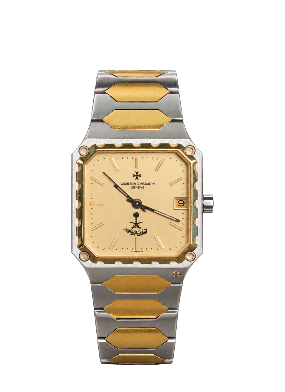Vacheron Constantin 222 “Square” M#46004 Yellow Gold & Steel Worn