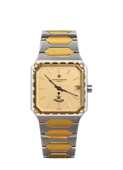 Vacheron Constantin 222 “Square” M#46004 Yellow Gold & Steel Worn