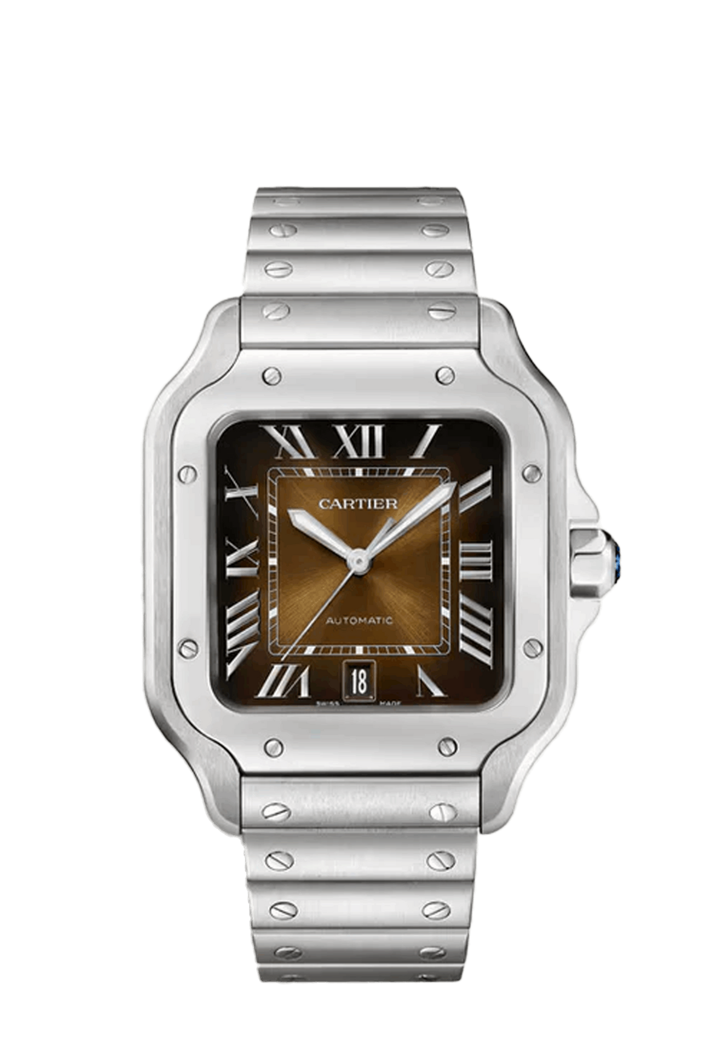 Cartier Santos "Large Model" Brown (WSSA0064)