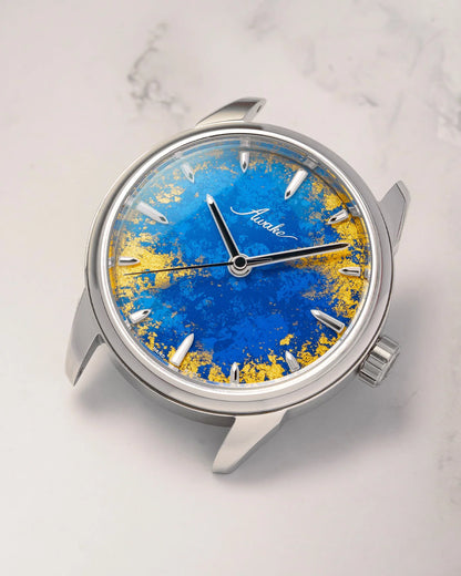 AWAKE Son Mài - Frosted Leaf « Royal Blue »