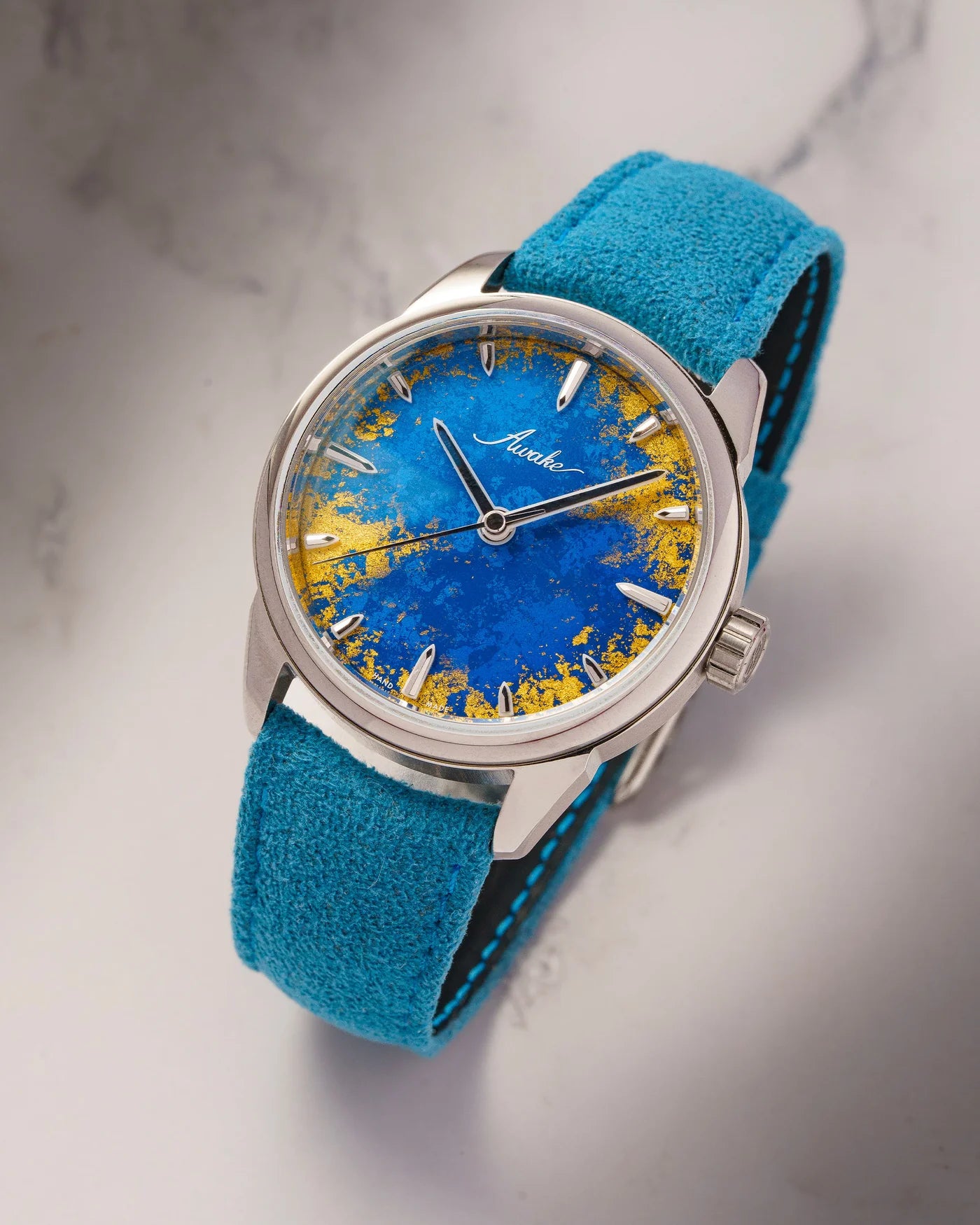 AWAKE Son Mài - Frosted Leaf « Royal Blue »