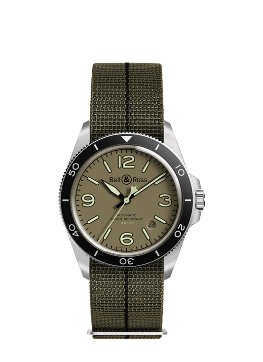 Belle & Ross BR V2-92 Military green (BRV292-MKA-ST/SF)