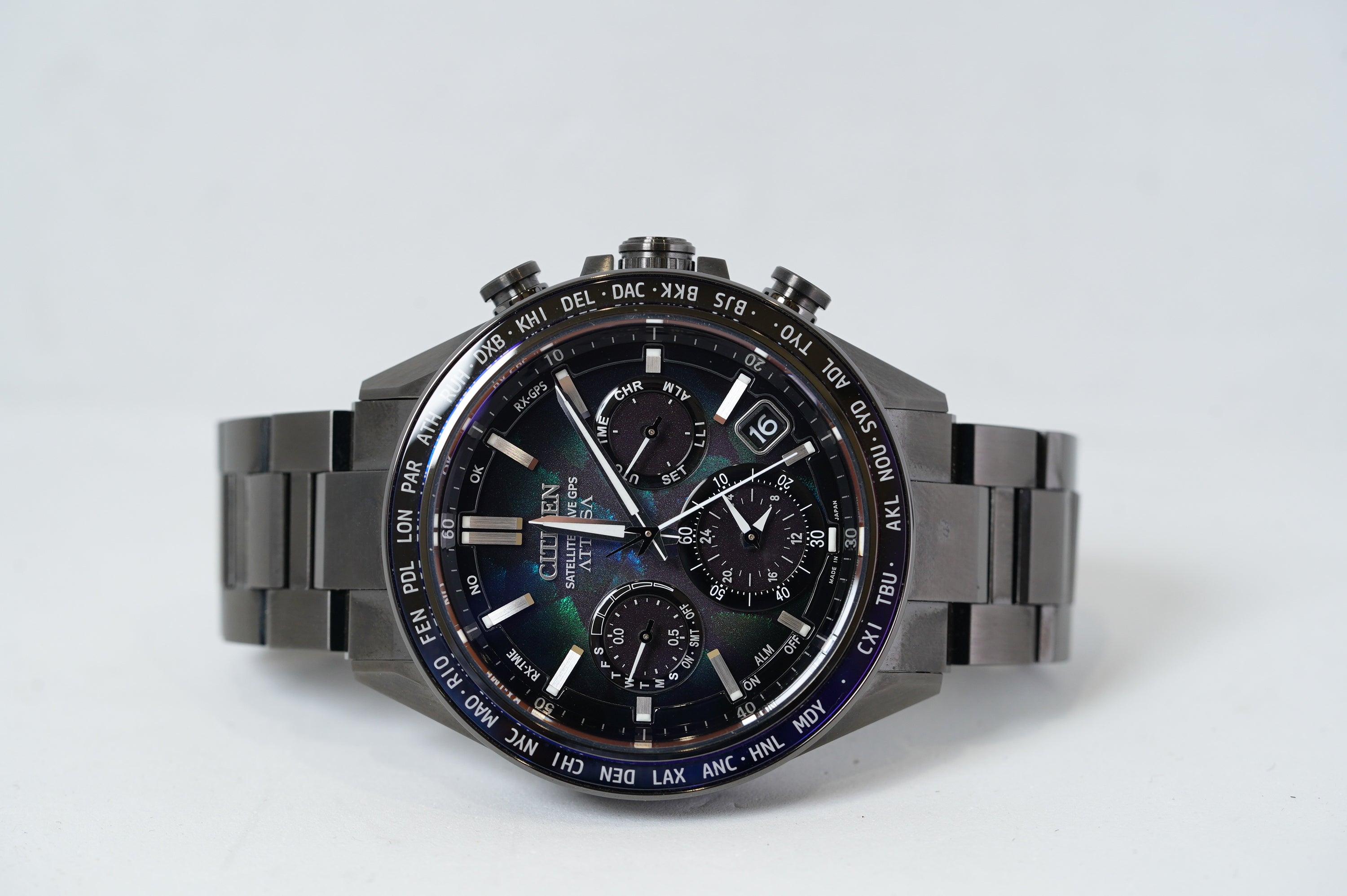 Citizen Eco-Drive Satellite Wave GPS LAYERS of TIME (CC4057-60E)