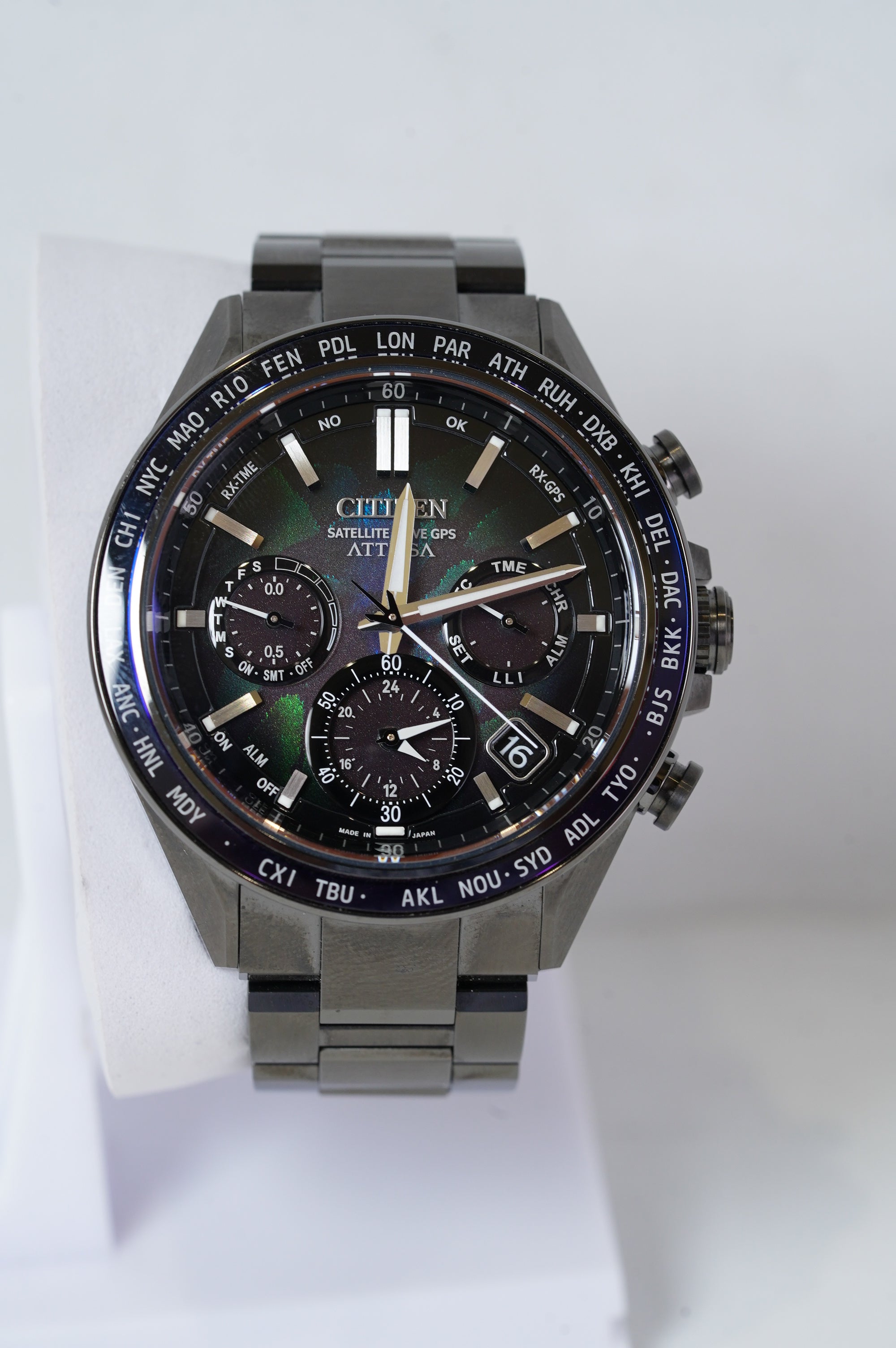 Citizen Eco-Drive Satellite Wave GPS LAYERS of TIME (CC4057-60E)