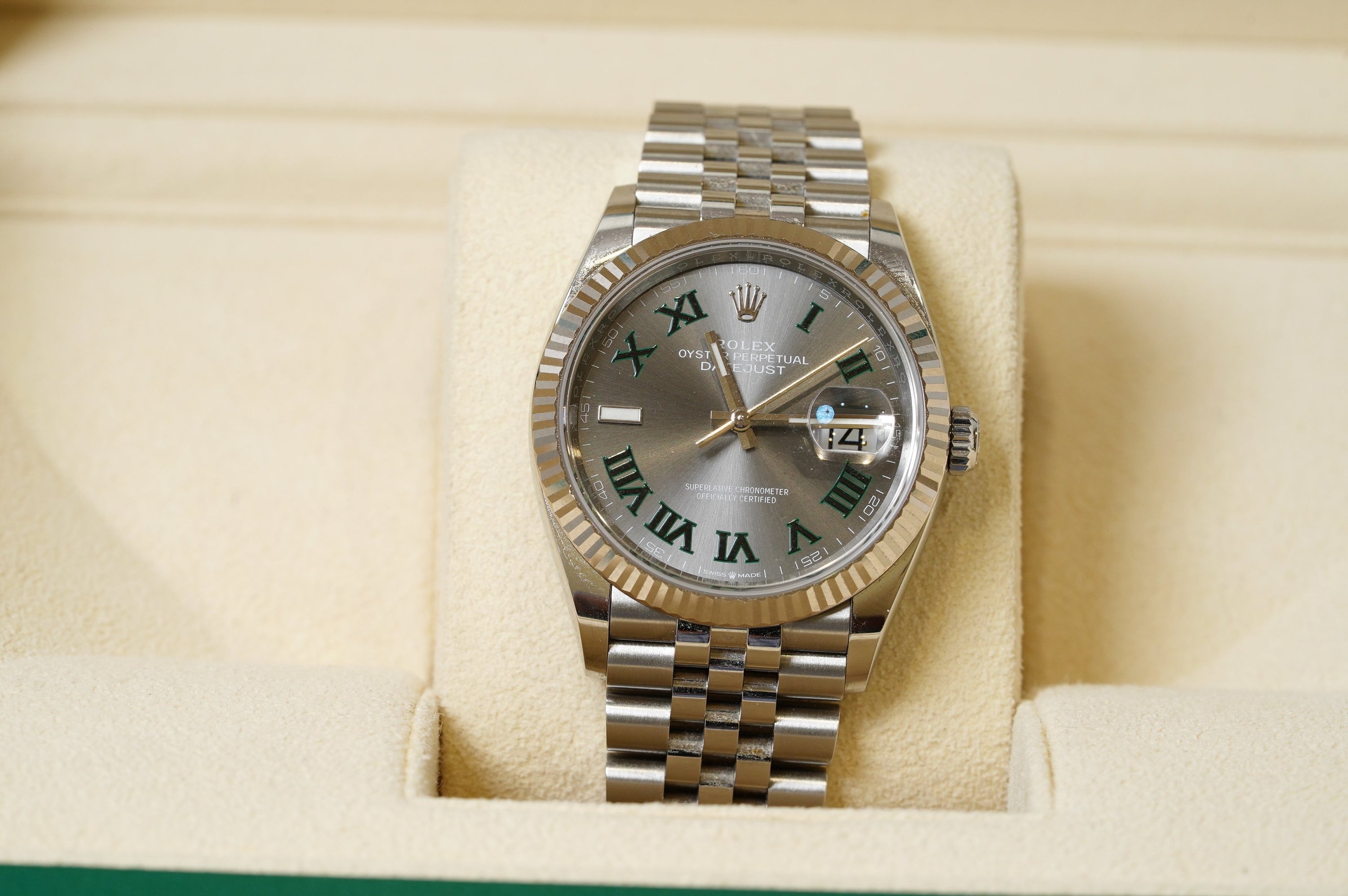 Rolex Datejust - Wimbledon 36 (126234-0045)