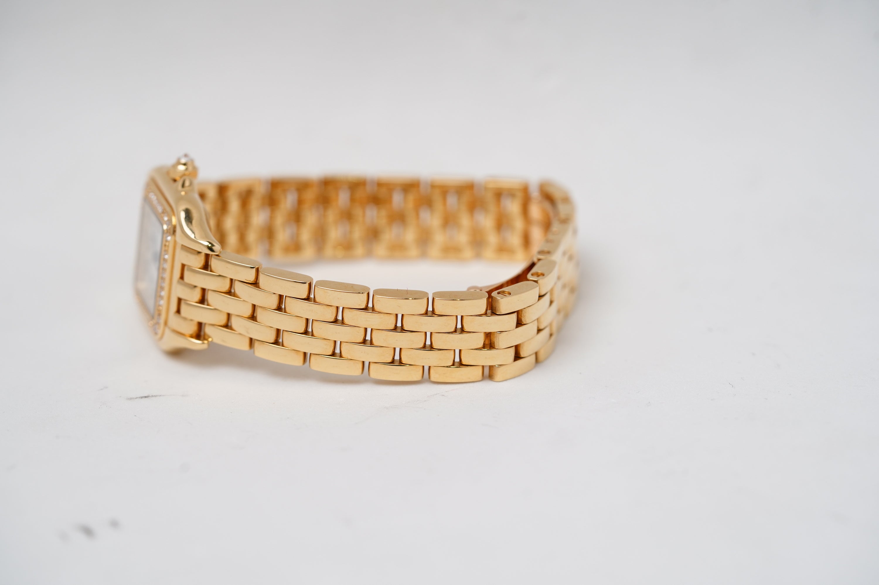 Cartier Panthere Small Model Yellow Gold & Diamond bezel (WJPN0067)