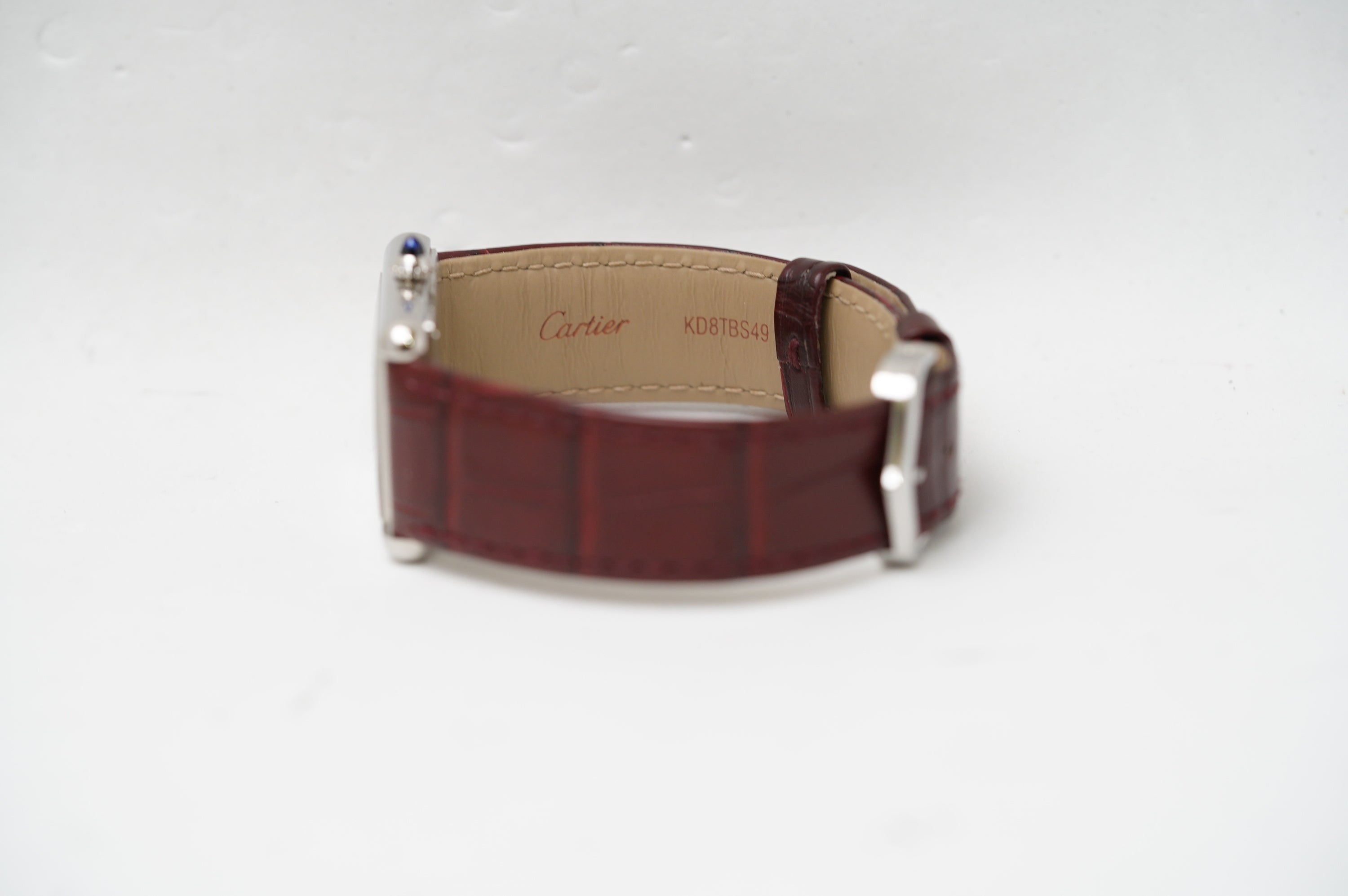 Cartier Tank Must Large Model Burgundy (WSTA0054)
