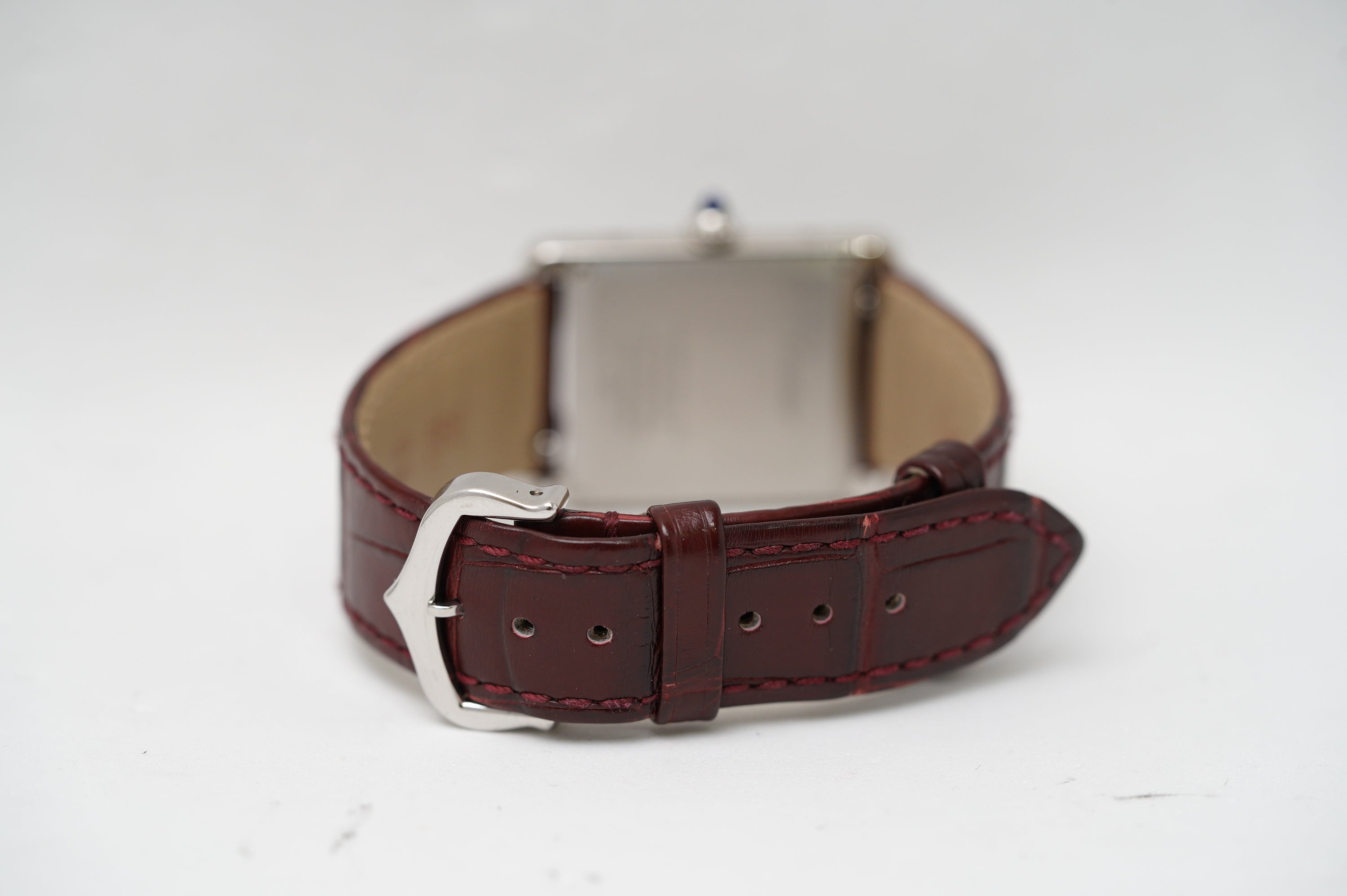 Cartier Tank Must Large Model Burgundy (WSTA0054)