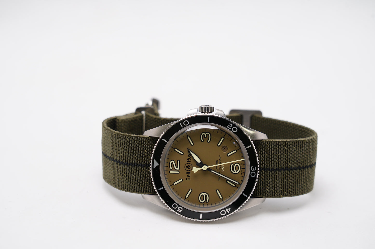 Belle & Ross BR V2-92 Military green (BRV292-MKA-ST/SF)