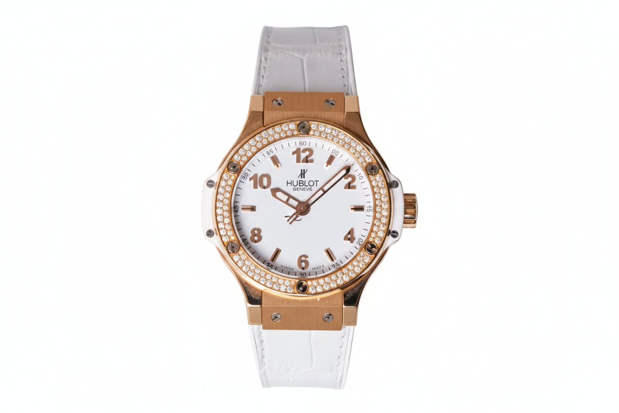 Hublot Big Bang 38mm White Diamonds (361.PE.2010.RW.1104)