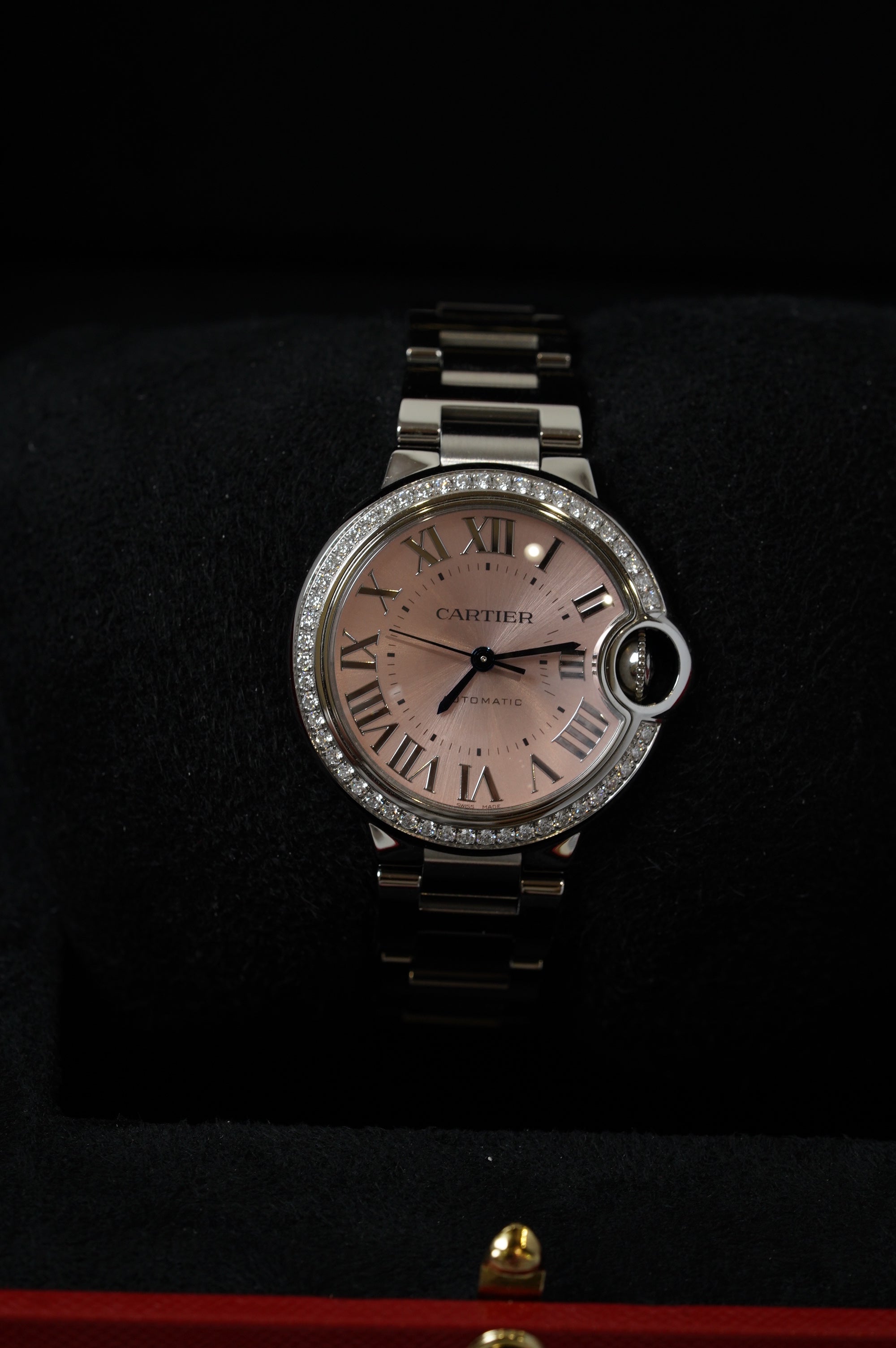 Cartier Ballon Bleu Pink Dial (W4BB0037)