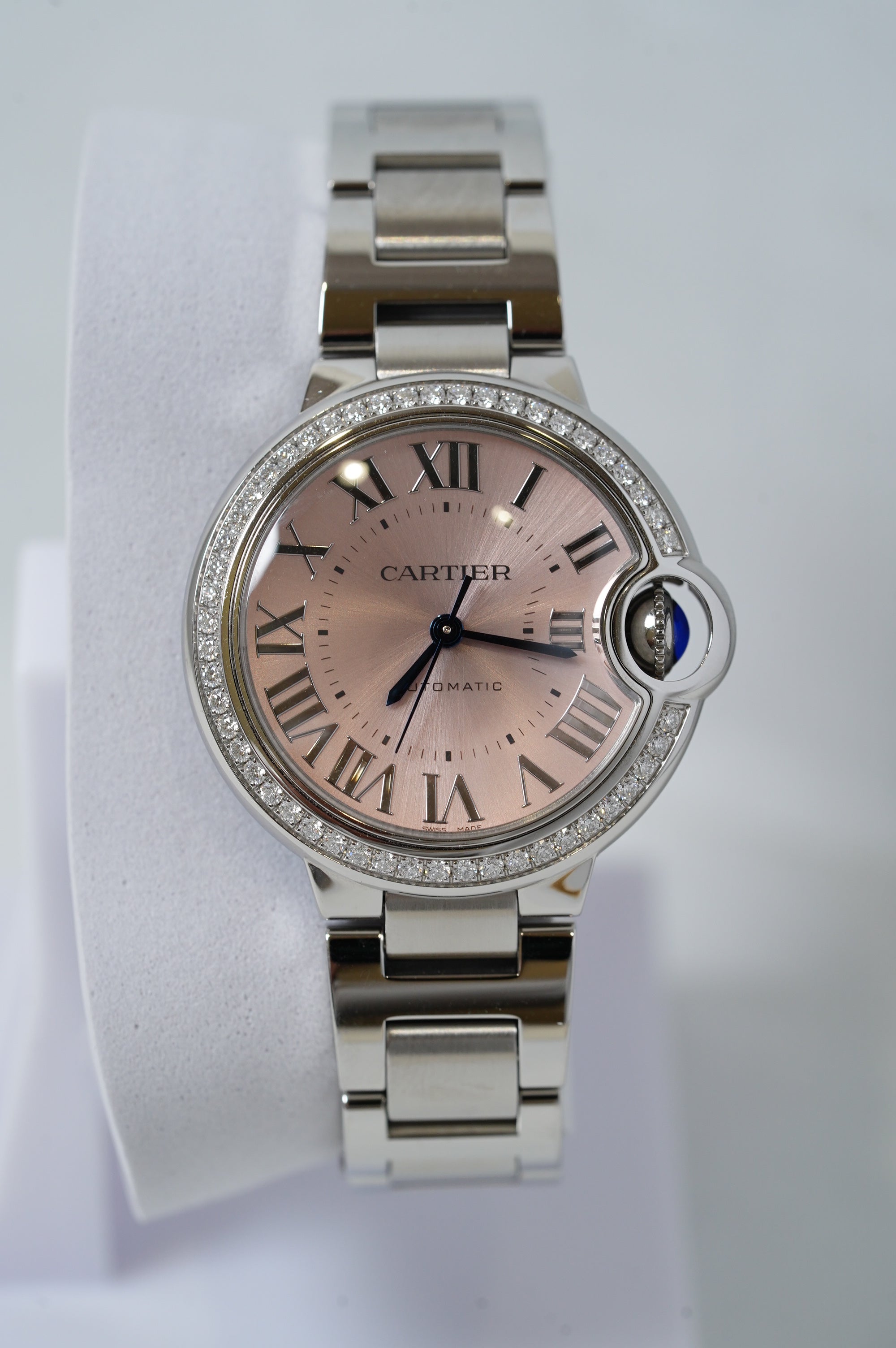 Cartier Ballon Bleu Pink Dial (W4BB0037)