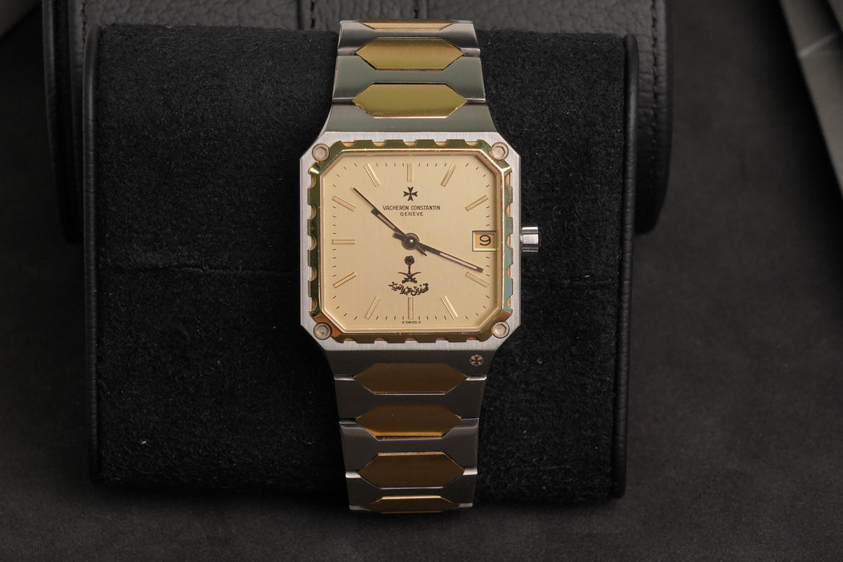 Vacheron Constantin 222 “Square” M#46004 Yellow Gold & Steel Worn