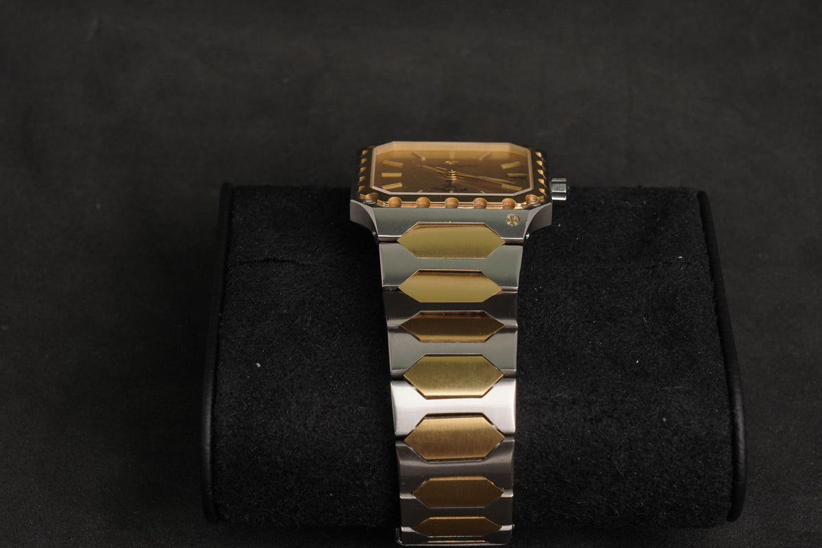 Vacheron Constantin 222 “Square” M#46004 Yellow Gold & Steel Worn