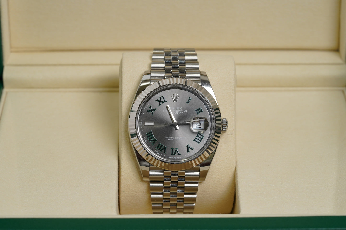 Rolex Datejust 41 - Wimbledon  (126334-0022)