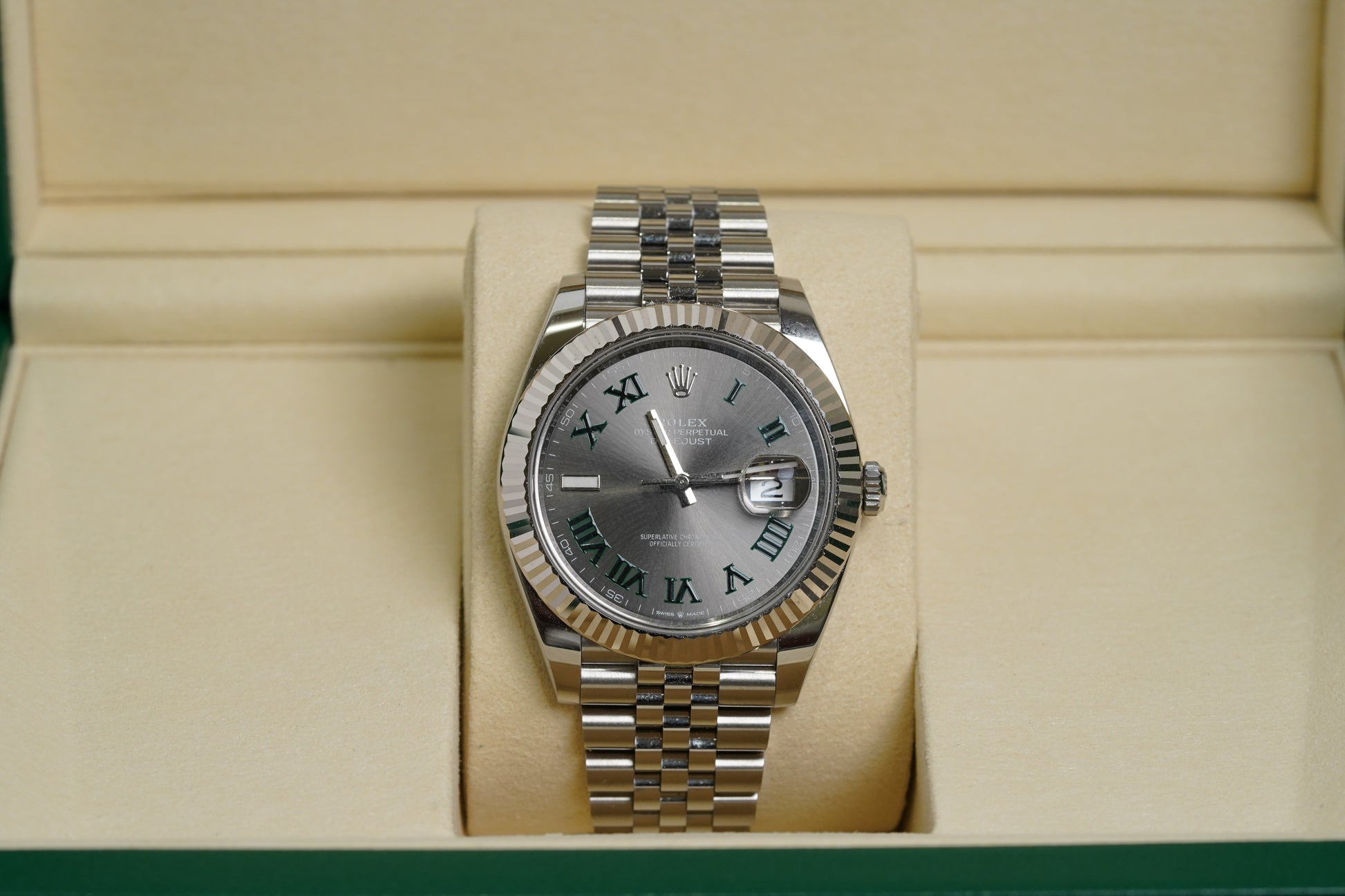 Rolex Datejust 41 - Wimbledon  (126334-0022)