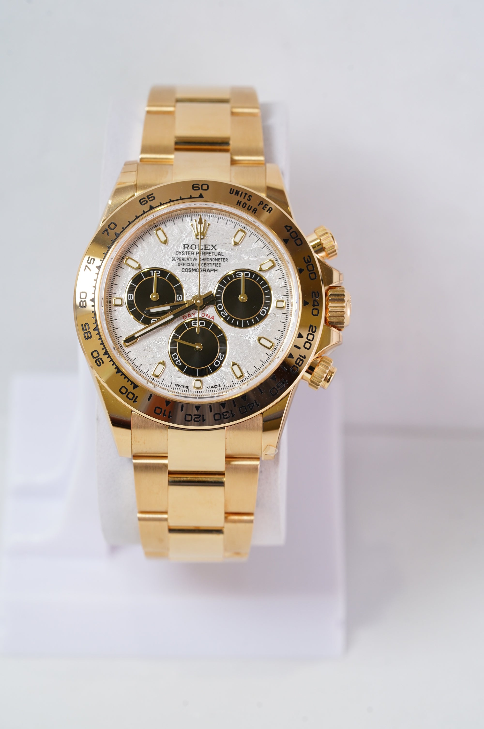 Rolex Daytona Yellow Gold Meteorite (116508)