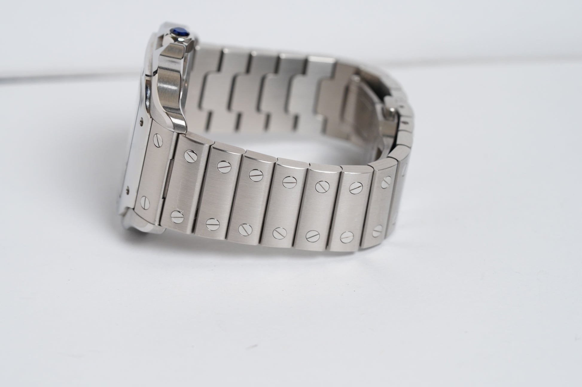 Cartier Santos "Medium Model" White Dial (WSSA0029)
