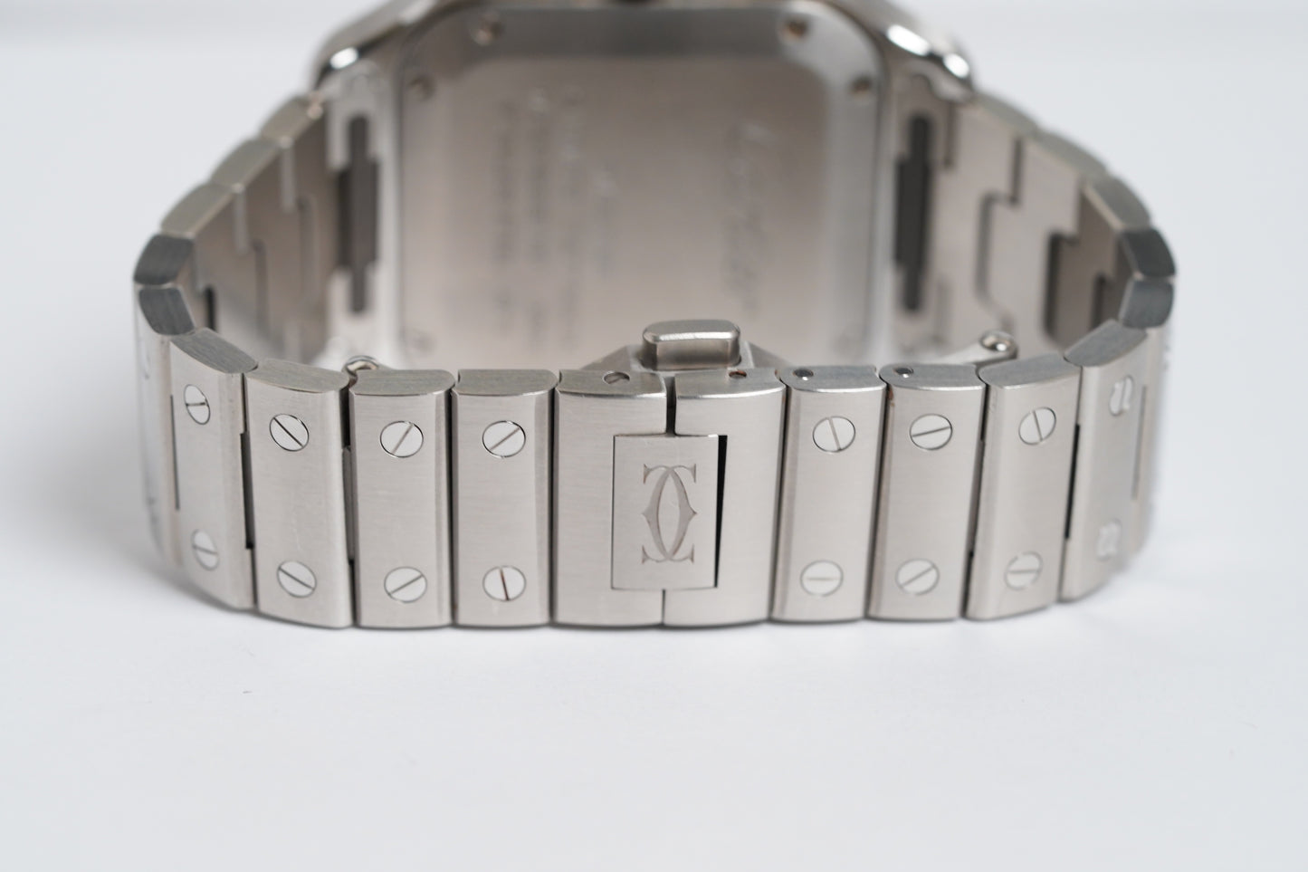 Cartier Santos "Medium Model" White Dial (WSSA0029)