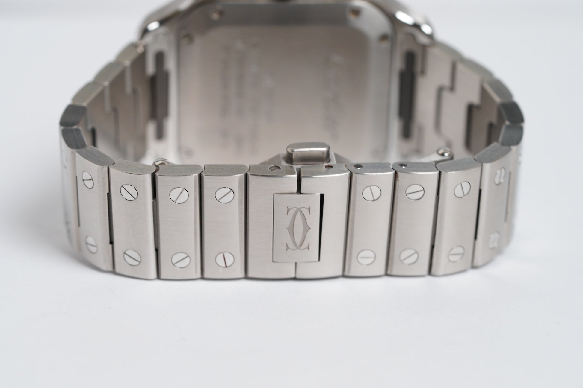 Cartier Santos "Medium Model" White Dial (WSSA0029)