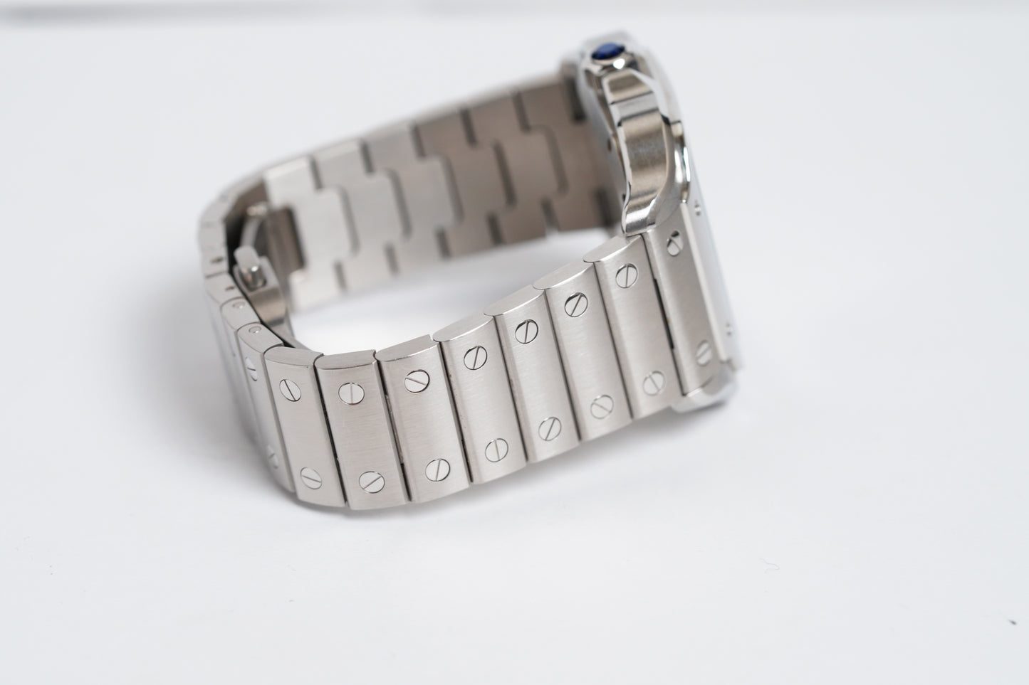 Cartier Santos "Medium Model" White Dial (WSSA0029)
