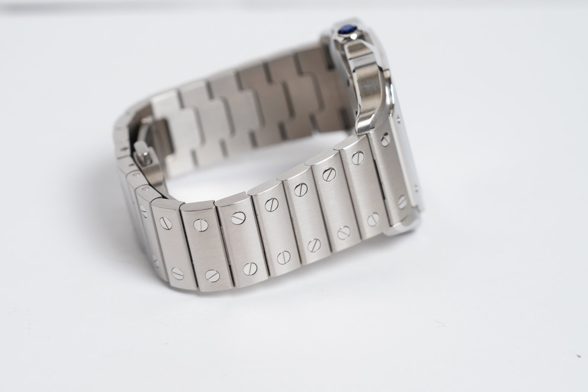 Cartier Santos "Medium Model" White Dial (WSSA0029)