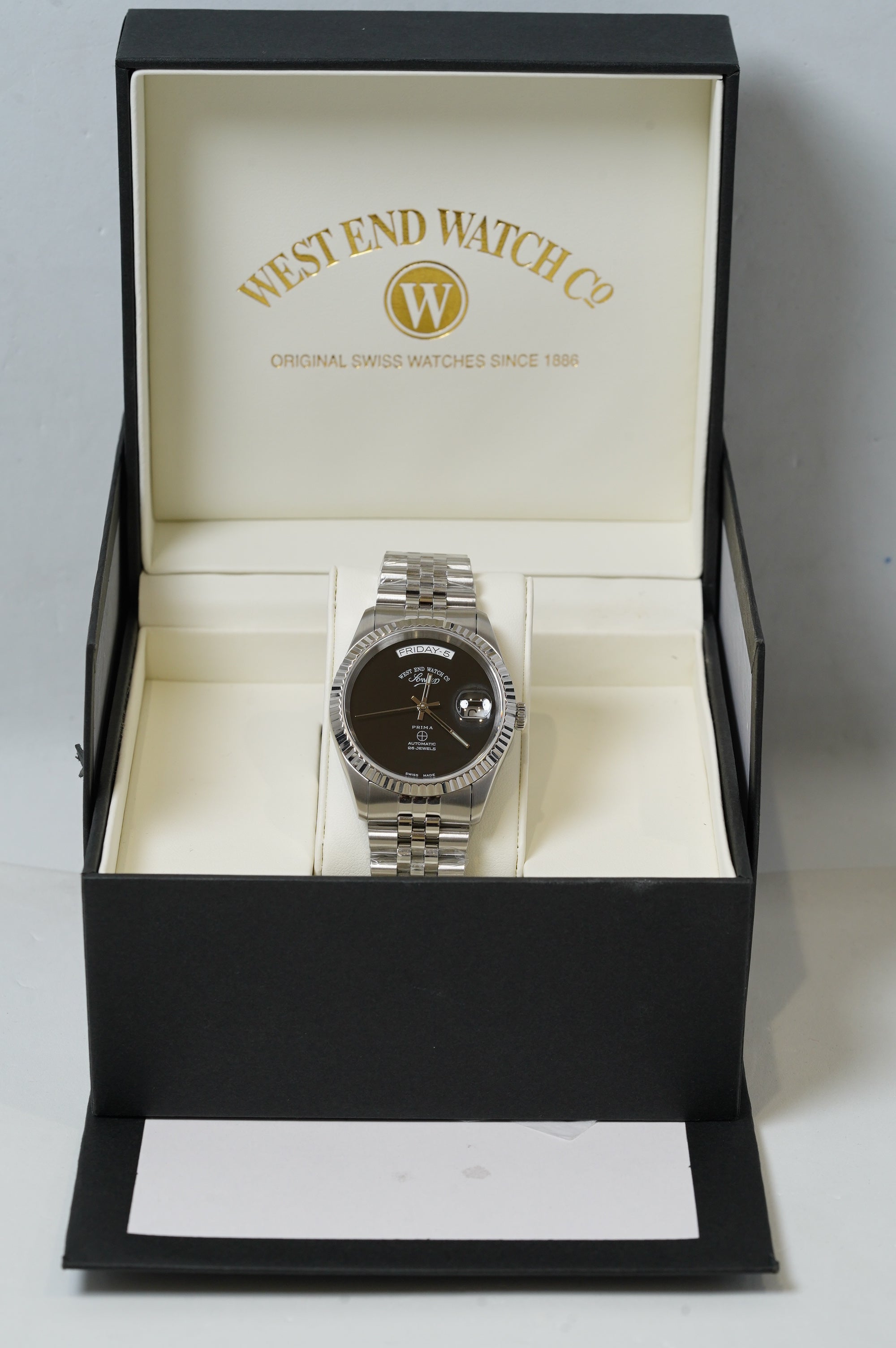 West End Watch Co. Sowar Prima Classic 37mm (6828.10.ONYX)