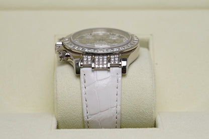 Rolex Daytona White Gold Original Factory Diamonds (116599TBR)
