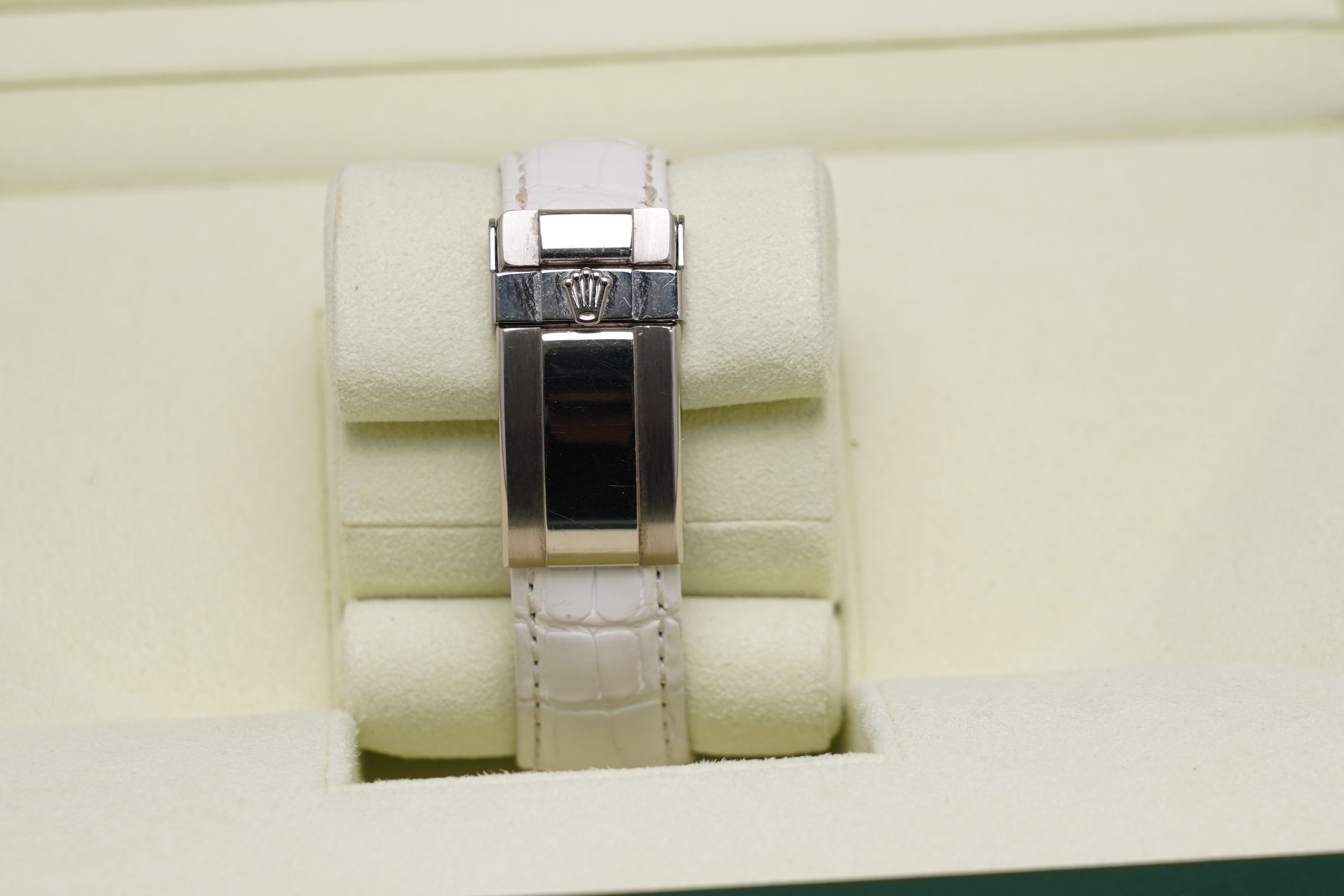 Rolex Daytona White Gold Original Factory Diamonds (116599TBR)