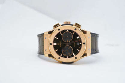 Hublot Classic Fusion Chronograph King Gold Green 45 (521.OX.8980.LR)