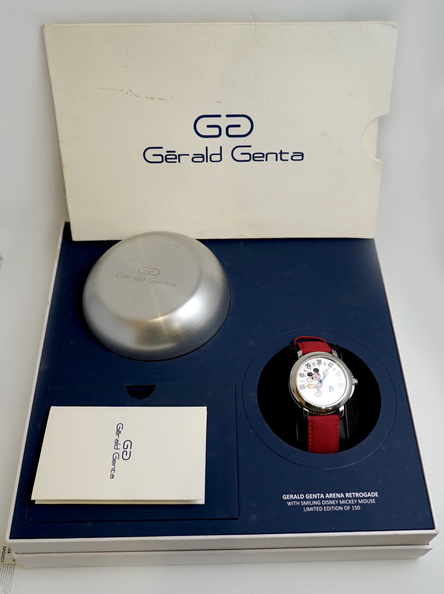 Gerald Genta Arena Retrograde Mickey Mouse Limited Edition (103613)