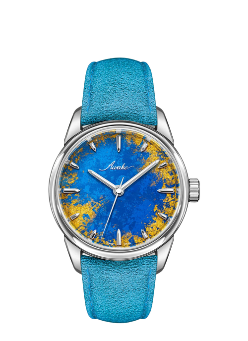 AWAKE Son Mài - Frosted Leaf « Royal Blue »